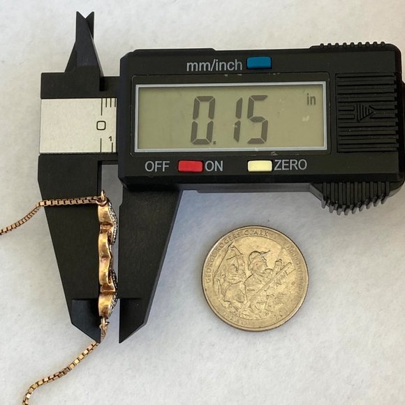 Ross-Simons Gold Vermeil Sterling Silver Triple Heart Sapphire Pendant Necklace - Picture 15 of 16